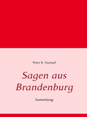 cover image of Sagen aus Brandenburg